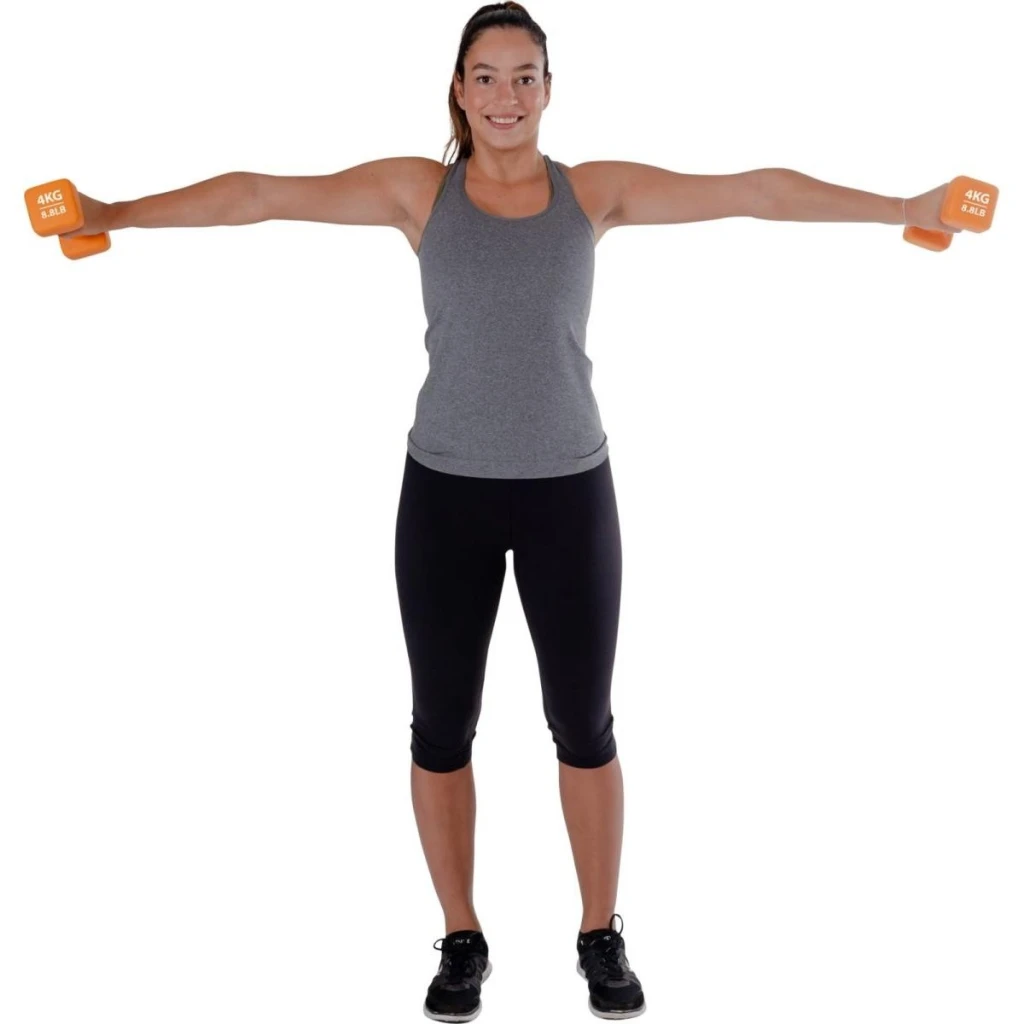 Gantera pure neopren dumbbell set 2x4kg 6