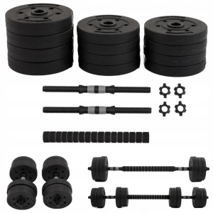 Set de gantere și haltere zipro barbell and dumbbells set 20kg (13112317)