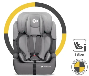 Детское автокресло kinderkraft comfort up 2 i-size grey (kccoup02gry0000) Thumbnail 7