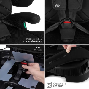 Детское автокресло kinderkraft fix2go i-size black (kcfi2go0blk0000) Thumbnail 7