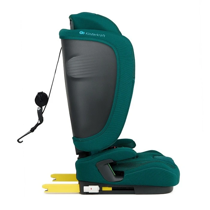Scaun auto pentru copii kinderkraft fix2go i-size green (kcfi2go0gre0000) 2