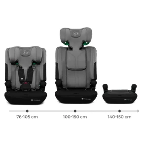 Детское автокресло kinderkraft i-comfy i-size dark grey (kcicom00dgr0000) Thumbnail 2