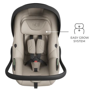 Scaun auto pentru copii kinderkraft i-light beige (kcilit00beg0000) Thumbnail 5