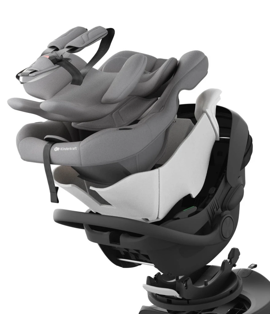 Детское автокресло kinderkraft i-light cool grey (kcilit00gry0000) 10