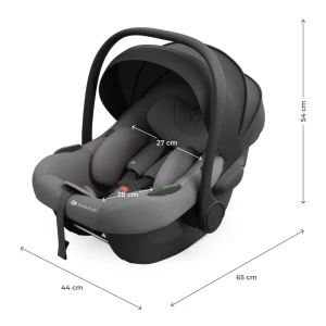 Детское автокресло kinderkraft i-light cool grey (kcilit00gry0000) Thumbnail 8