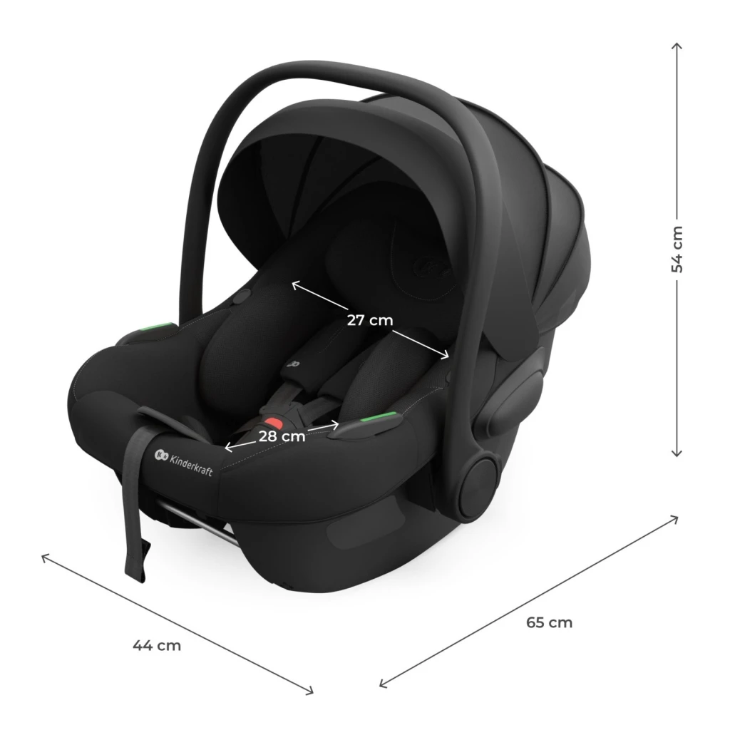Детское автокресло kinderkraft i-light graphite black (kcilit00blk0000) 8