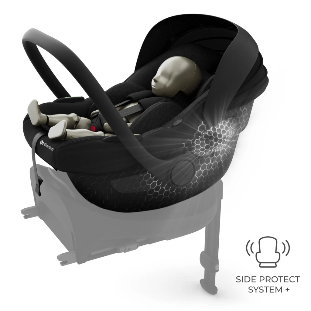 Детское автокресло kinderkraft i-light graphite black (kcilit00blk0000) 3
