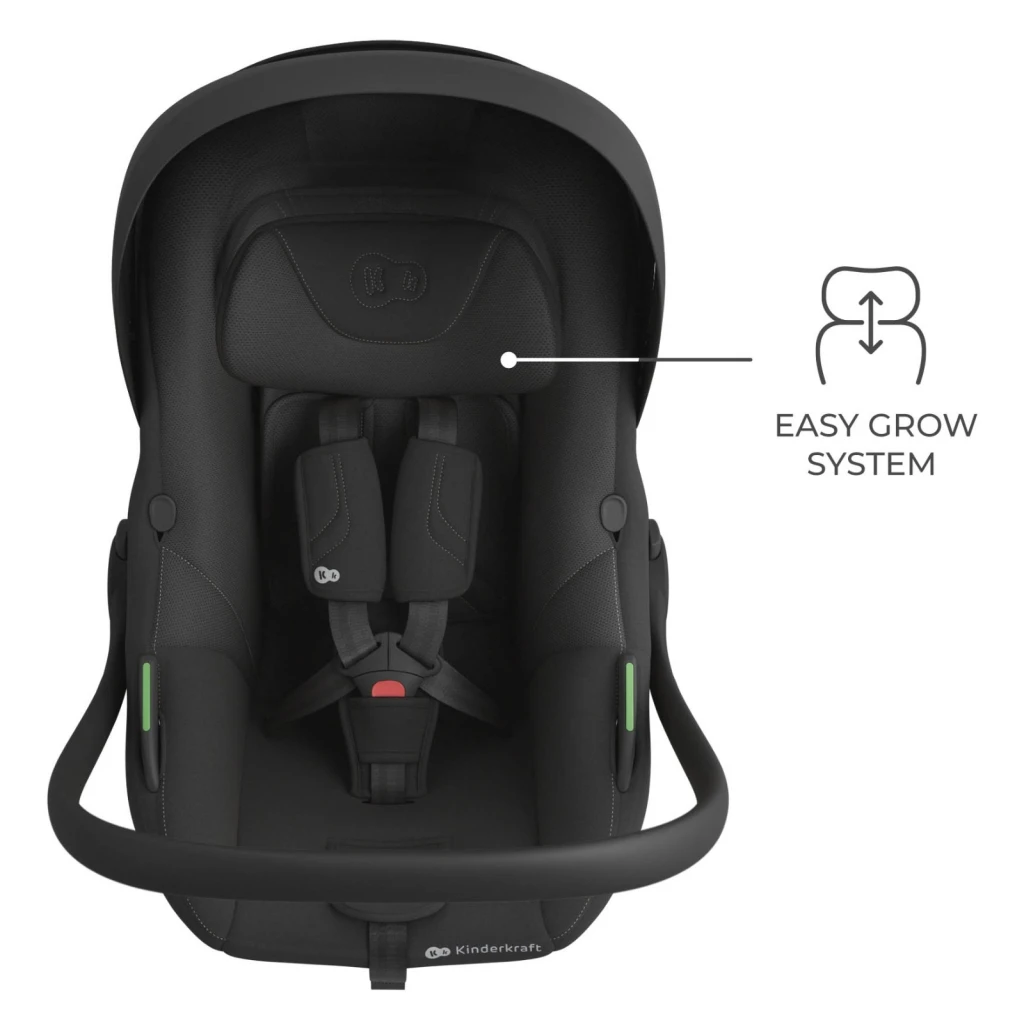 Детское автокресло kinderkraft i-light graphite black (kcilit00blk0000) 6