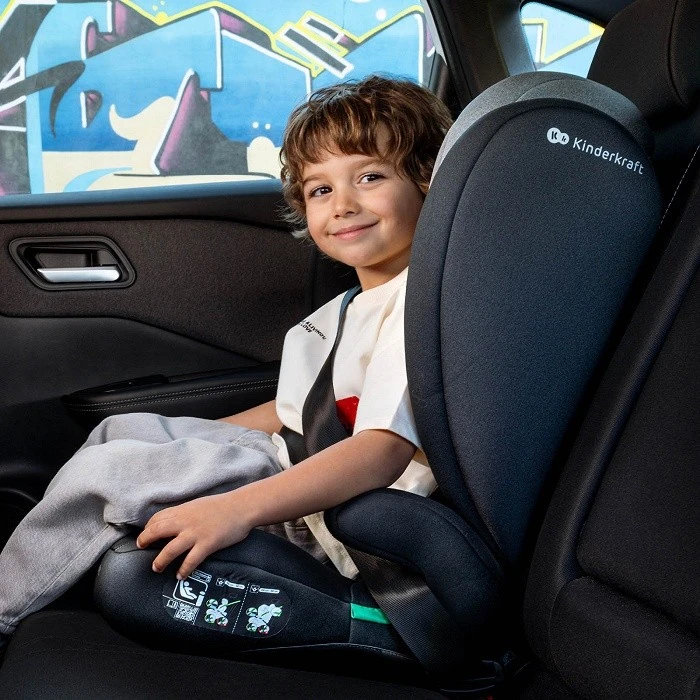 Детское автокресло kinderkraft i-spark 2 plus i-size black (kcispa02blkpl00) 9
