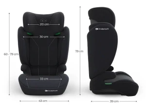 Детское автокресло kinderkraft i-spark 2 plus i-size black (kcispa02blkpl00) Thumbnail 5