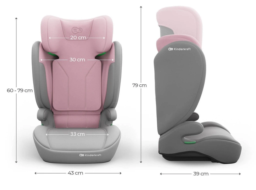 Детское автокресло kinderkraft i-spark 2 plus i-size pink (kcispa02pnkpl00) 5