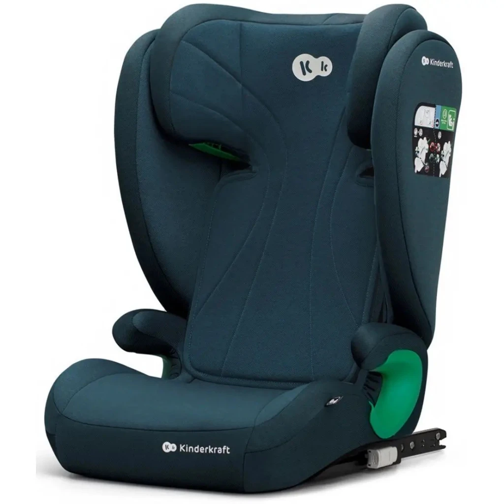 Scaun auto pentru copii kinderkraft junior fix 2 i-size graphite black (kcjufi20blk0000) 14