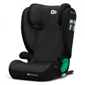 Scaun auto pentru copii kinderkraft junior fix 2 i-size graphite black (kcjufi20blk0000)