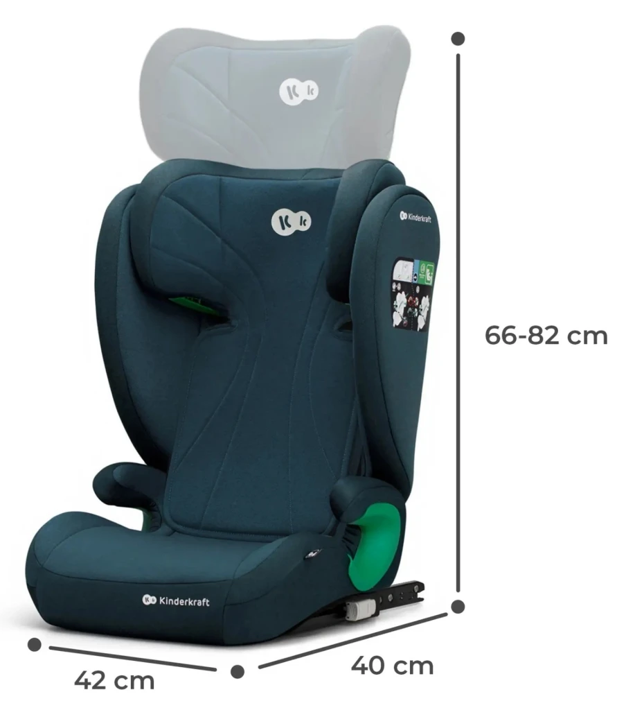 Детское автокресло kinderkraft junior fix 2 i-size harbor blue (kcjufi20blu0000) 4