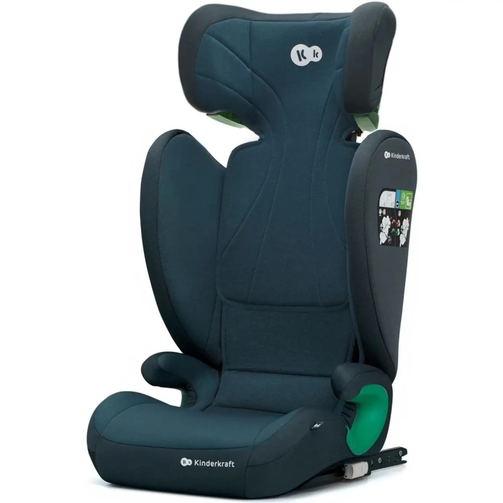 Scaun auto pentru copii kinderkraft junior fix 2 i-size harbor blue (kcjufi20blu0000) 10