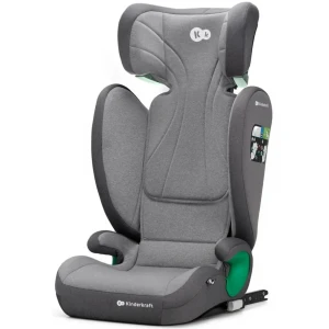 Scaun auto pentru copii kinderkraft junior fix 2 i-size rocket grey (kcjufi20gry0000) Thumbnail 2