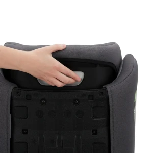 Scaun auto pentru copii kinderkraft junior fix 2 i-size rocket grey (kcjufi20gry0000) Thumbnail 9