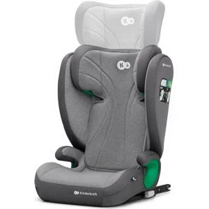 Scaun auto pentru copii kinderkraft junior fix 2 i-size rocket grey (kcjufi20gry0000) Thumbnail 3