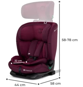 Детское автокресло kinderkraft oneto 3 i-size cherry pear (kcone300red0000) Thumbnail 7