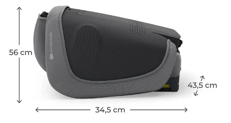 Детское автокресло kinderkraft unity 2 grey (kcunit02gry0000) 10