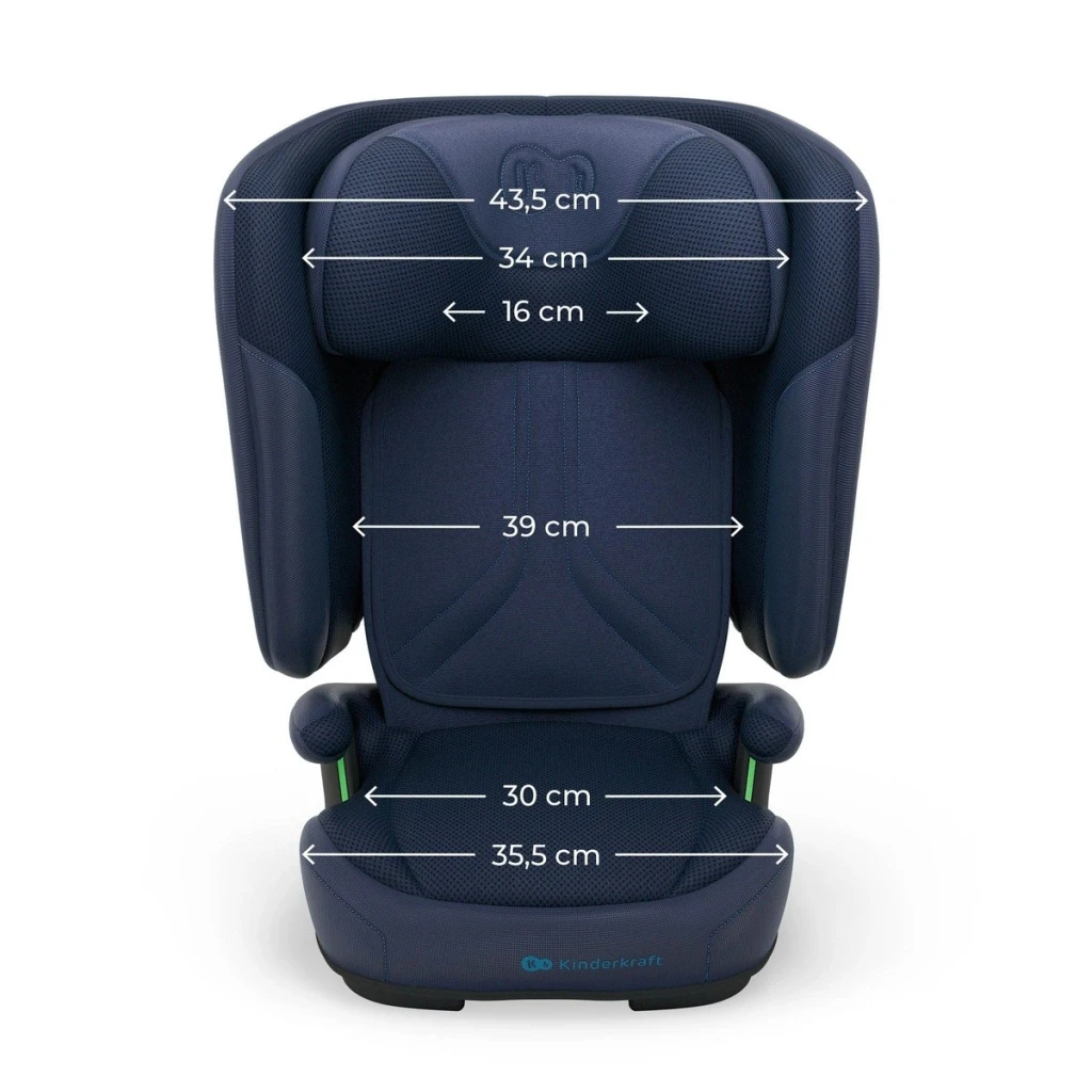 Детское автокресло kinderkraft unity 2 navy (kcunit02nav0000) 2
