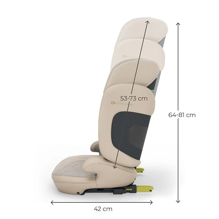 Детское автокресло kinderkraft xpand 2 pro i-size beige (kcxppr02beg0000) 7
