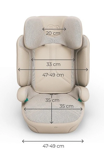 Детское автокресло kinderkraft xpand 2 pro i-size beige (kcxppr02beg0000) 3