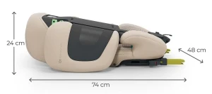 Детское автокресло kinderkraft xpand 2 pro i-size beige (kcxppr02beg0000) Thumbnail 2