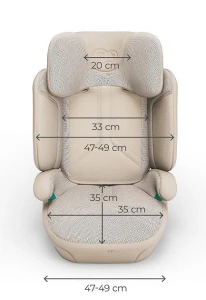 Детское автокресло kinderkraft xpand 2 pro i-size beige (kcxppr02beg0000) Thumbnail 3