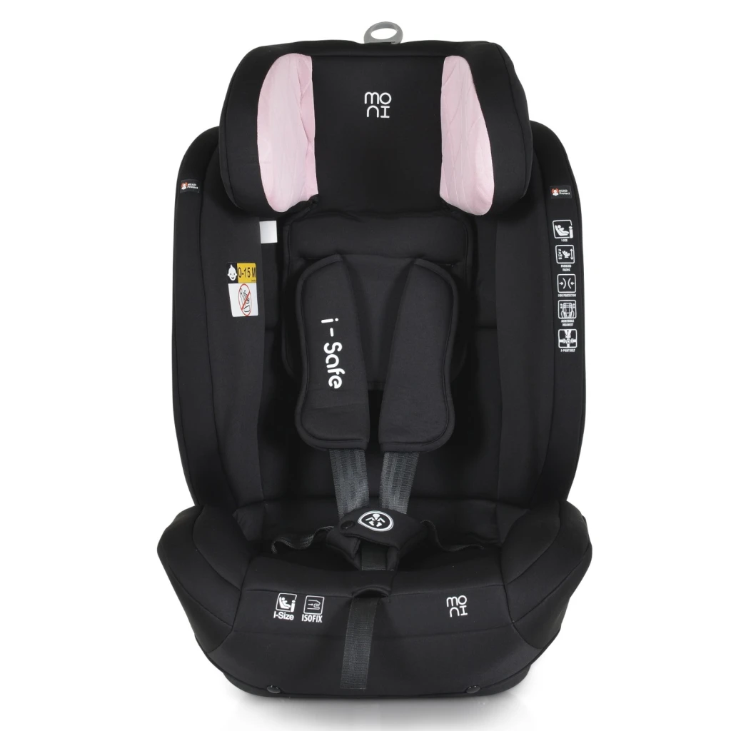 Детское автокресло moni isafe pink 3