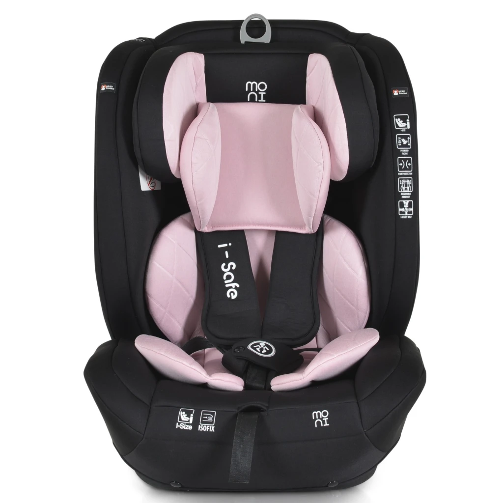 Детское автокресло moni isafe pink 2