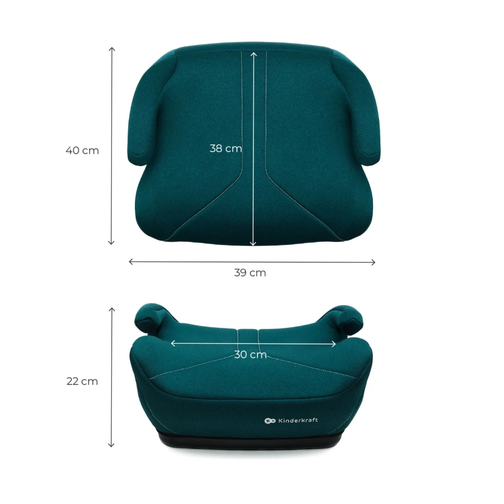 Scaun auto-buster kinderkraft i-boost 2 i-size green (kciboo02gre0000) 5