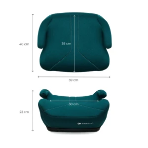 Scaun auto-buster kinderkraft i-boost 2 i-size green (kciboo02gre0000) Thumbnail 5