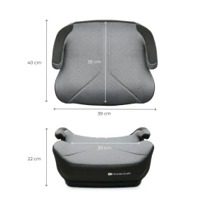 Детское автокресло-бустер kinderkraft i-boost 2 i-size grey (kciboo02gry0000) Thumbnail 5