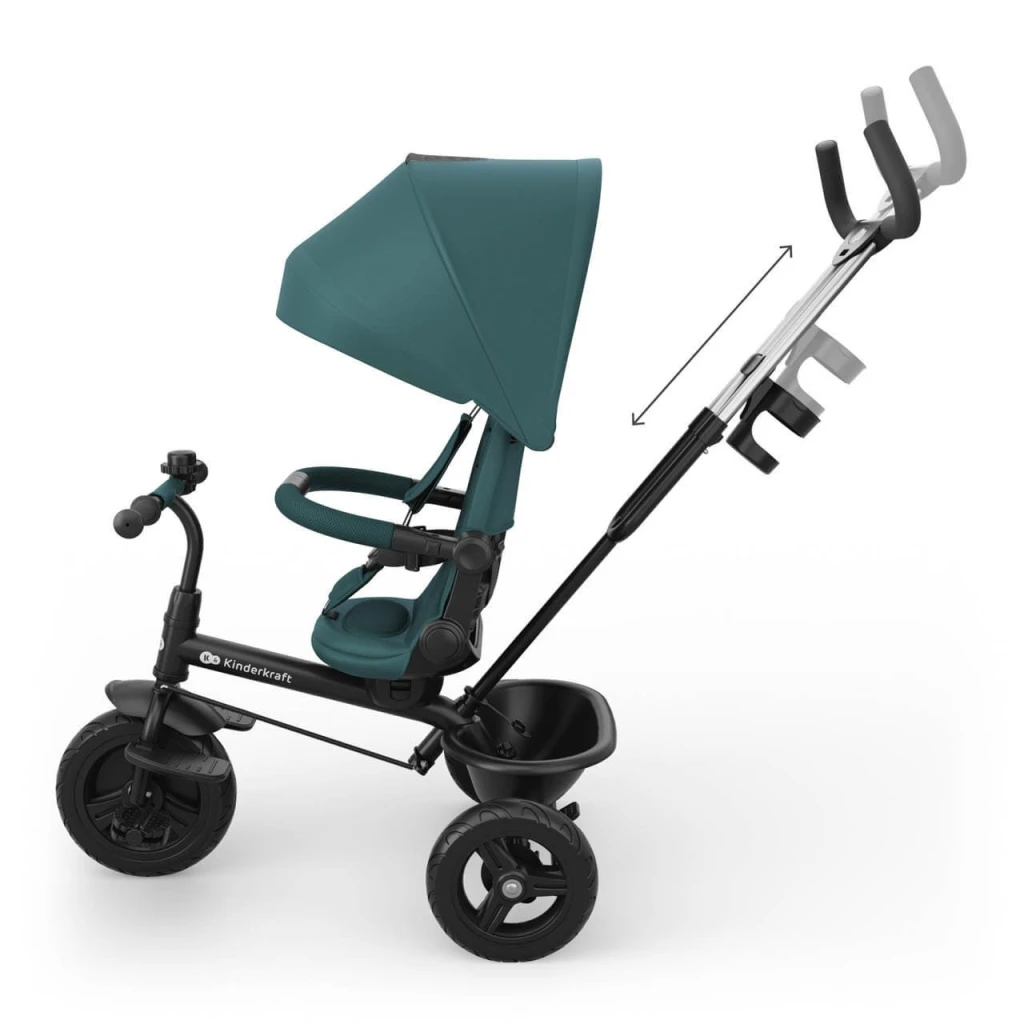 Детский велосипед kinderkraft aston 2 plus green (krasto02grepl00) 3