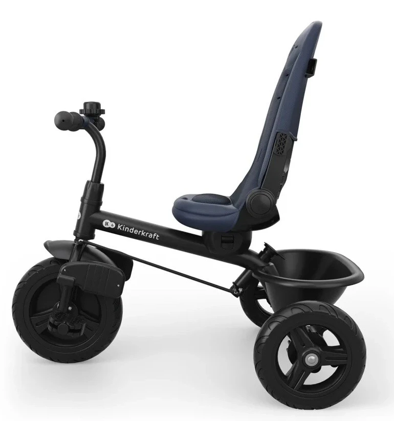 Детский велосипед kinderkraft aston 2 plus navy (krasto02navpl00) 7