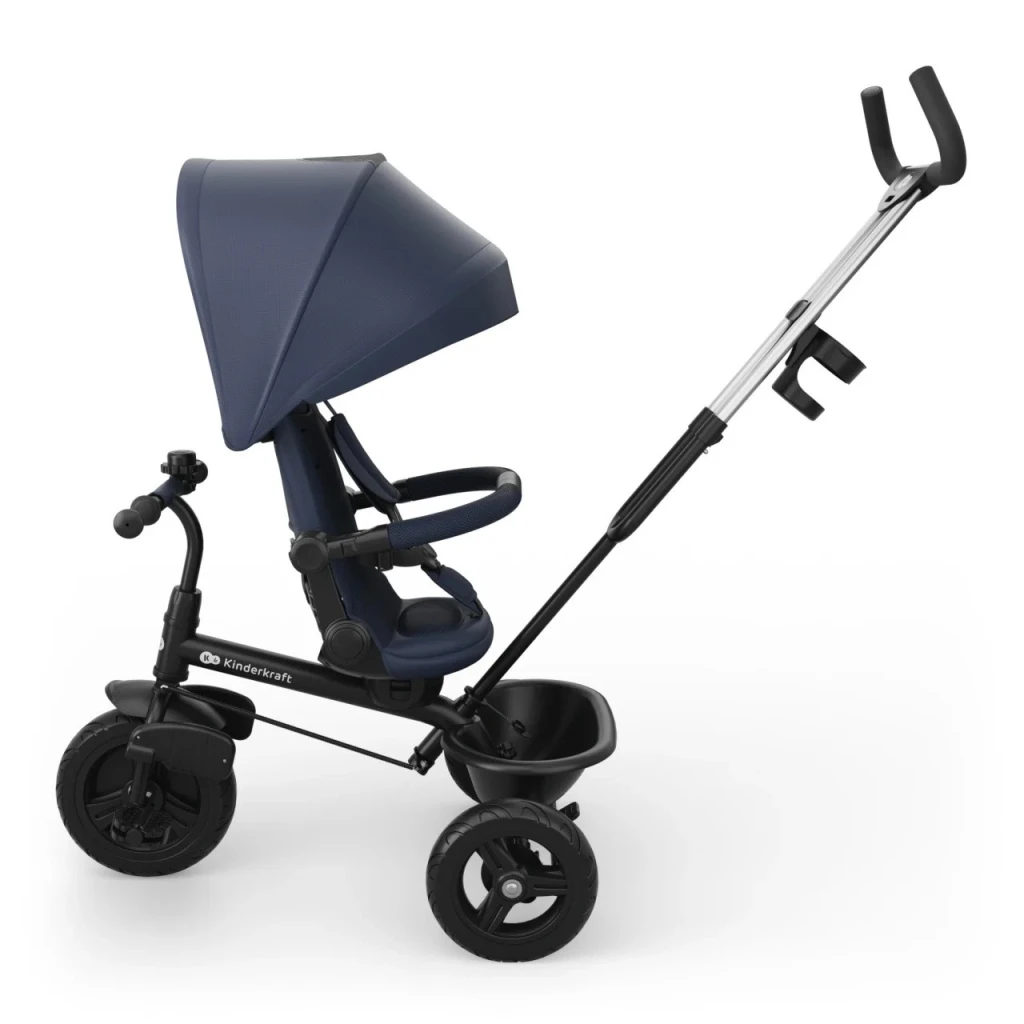 Детский велосипед kinderkraft aston 2 plus navy (krasto02navpl00) 4