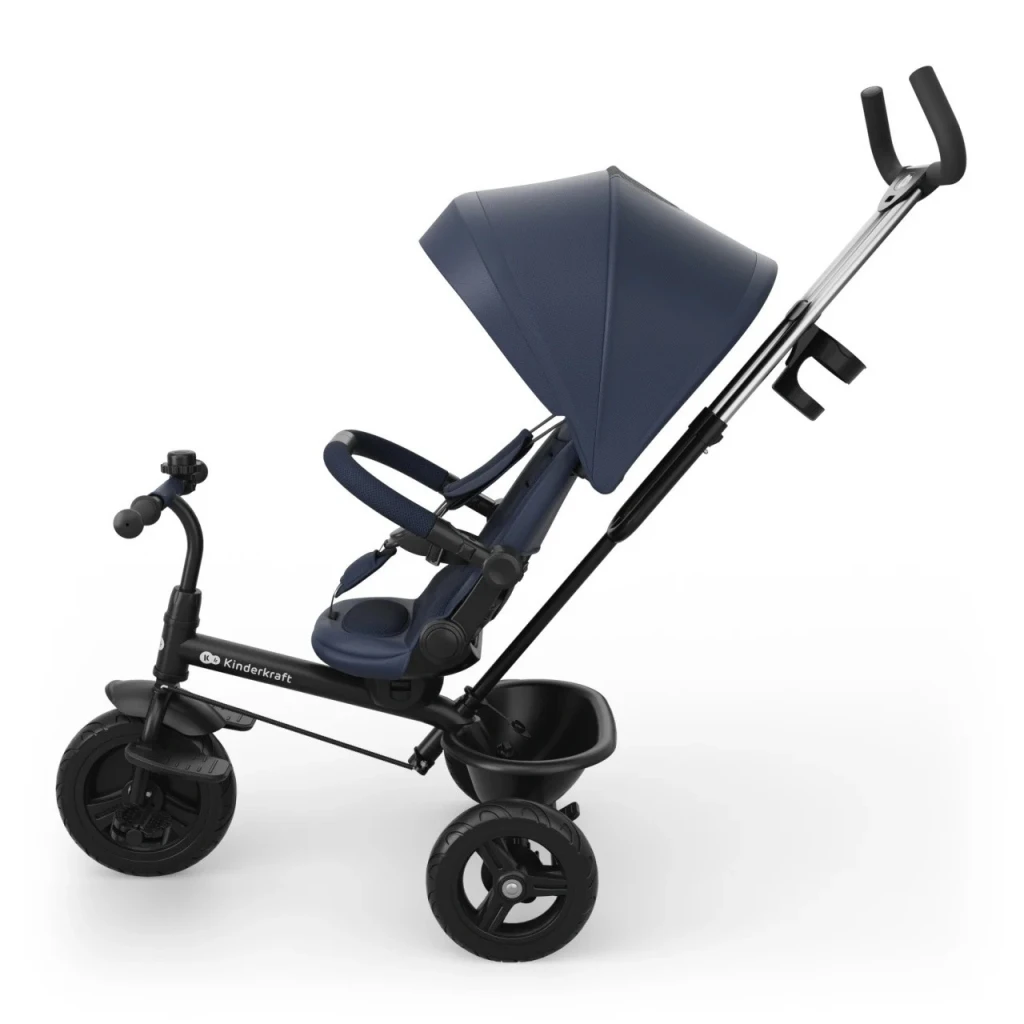 Детский велосипед kinderkraft aston 2 plus navy (krasto02navpl00) 8