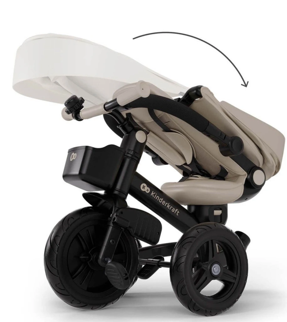 Bicicletă pentru copii kinderkraft aveo 2 plus beige (kraveo02beg0000) 5