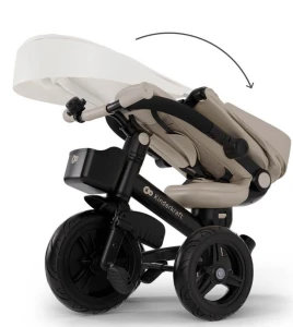 Bicicletă pentru copii kinderkraft aveo 2 plus beige (kraveo02beg0000) Thumbnail 5