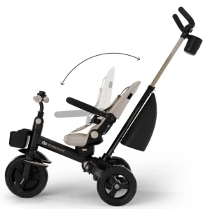 Bicicletă pentru copii kinderkraft aveo 2 plus beige (kraveo02beg0000) Thumbnail 3