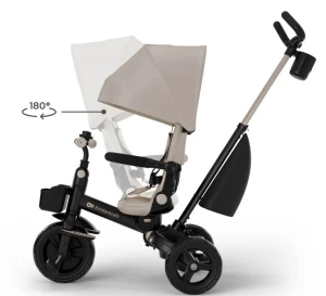 Bicicletă pentru copii kinderkraft aveo 2 plus beige (kraveo02beg0000) Thumbnail 4