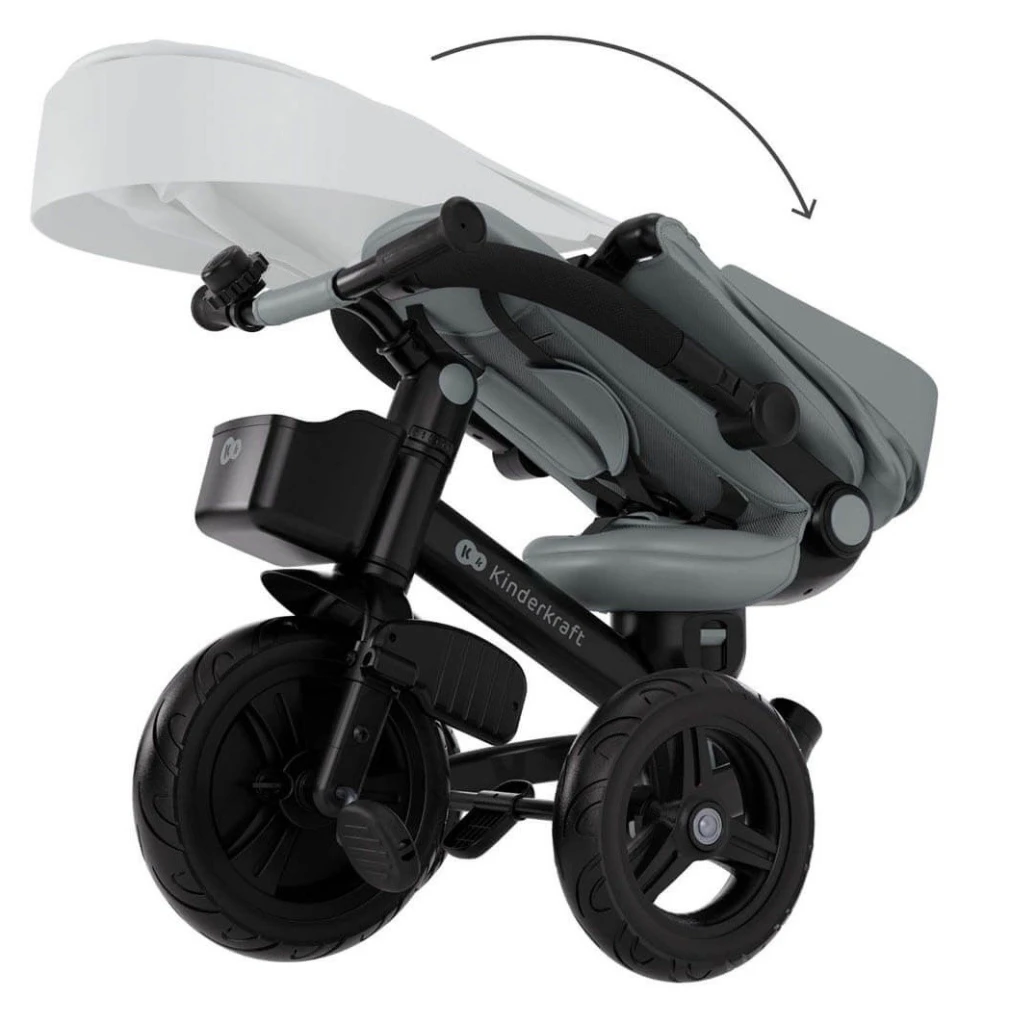 Bicicletă pentru copii kinderkraft aveo 2 plus grey (kraveo02gry0000) 5