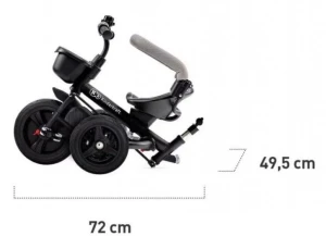 Bicicletă pentru copii kinderkraft aveo malachite grey (kraveo00gry0000) Thumbnail 9