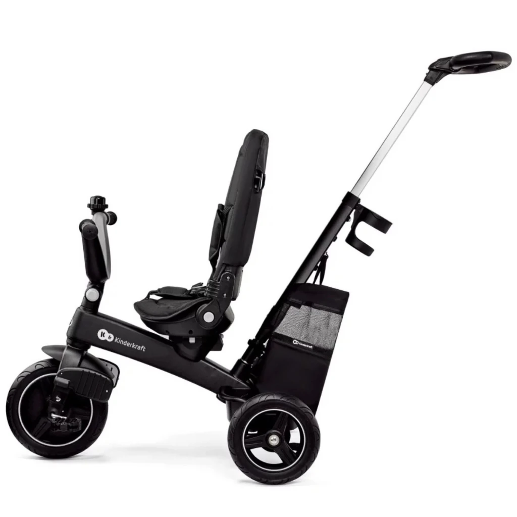 Bicicletă pentru copii kinderkraft easytwist black (kreasy00blk0000) 7