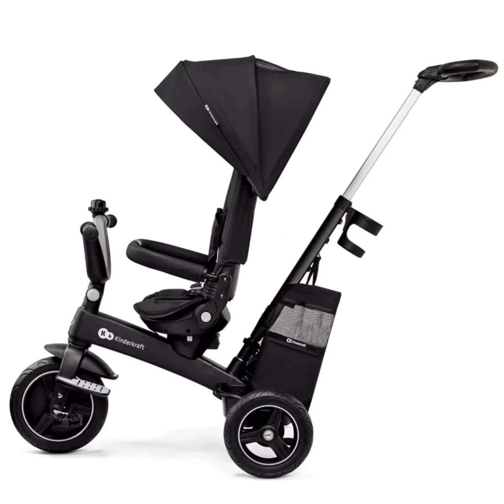Bicicletă pentru copii kinderkraft easytwist black (kreasy00blk0000) 3