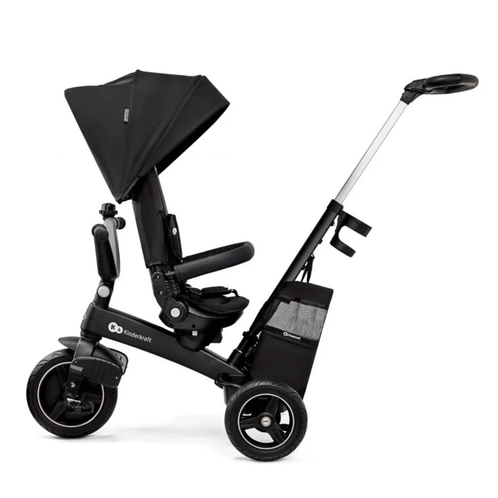 Bicicletă pentru copii kinderkraft easytwist black (kreasy00blk0000) 4