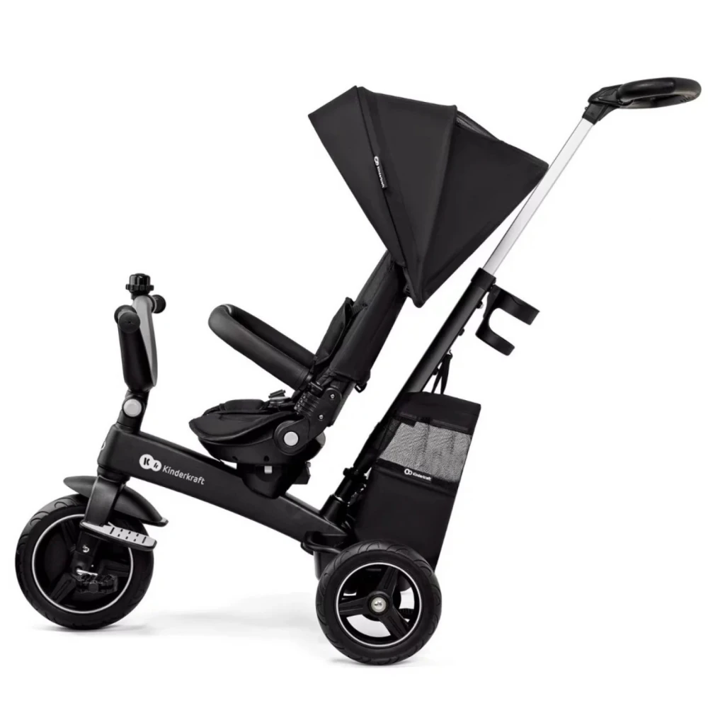 Bicicletă pentru copii kinderkraft easytwist black (kreasy00blk0000) 5