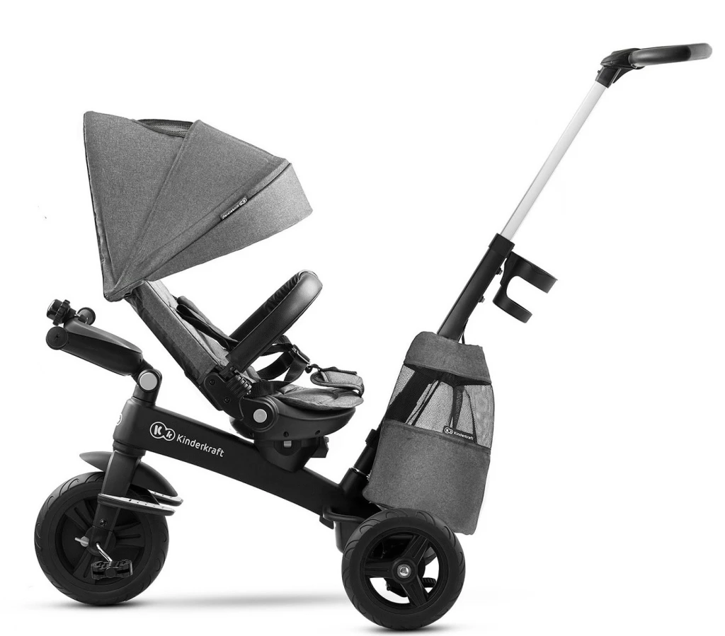 Bicicletă pentru copii kinderkraft easytwist gray (kkretwigry0000) 3