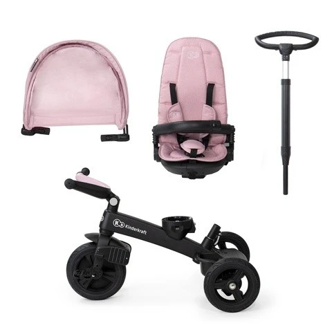 Bicicletă pentru copii kinderkraft easytwist pink (kkretwipnk0000) 8
